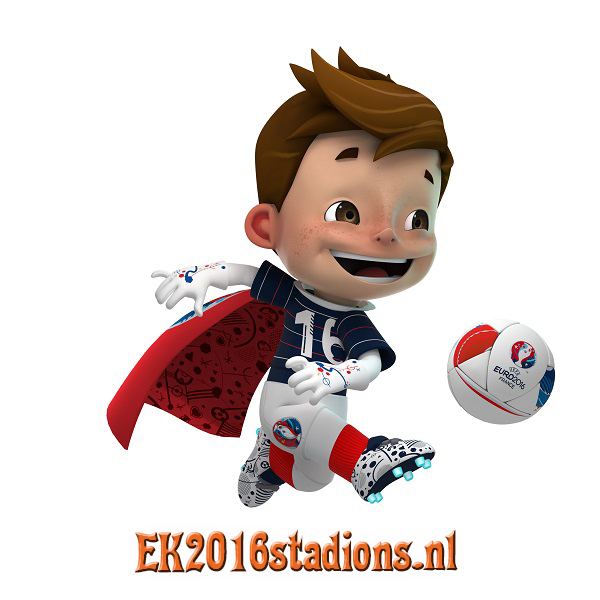 EK2016 mascotte